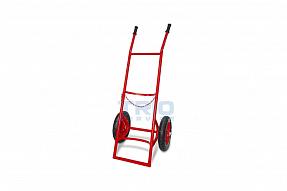 Тележка для одного 50л баллона со сменными колесами