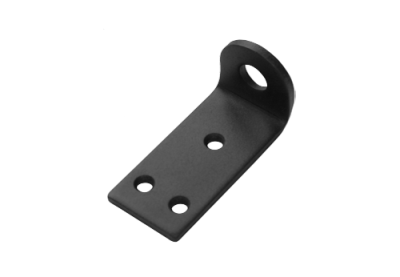 Проушина усиленная угловая Домарт 80-45-40 (толщ.5мм) черный, 9930, 151513