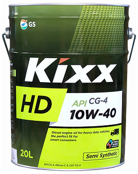 Масло моторное KIXX HD CG-4 10W40 п/с 20л