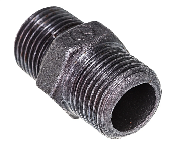 Ниппель чуг Ду15 (1/2") НР Fittex PLUS