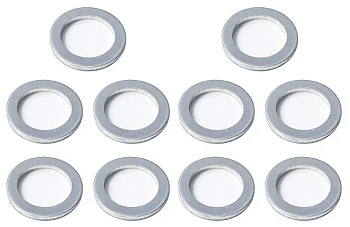 Прокладка сливного болта поддона AWA040039 SET/ Комплект-10шт (AWA030009-SET)