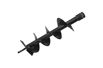 Насадка-шнек для земли МВШ 250/85 3ЕМ-2, односпиральный, 2 ножа