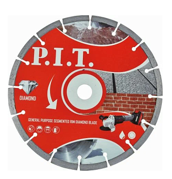 Диск алмазный отрезной сегментированный P.I.T. 150x22,2x1,4 мм (ACTW03-G150A)