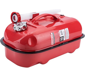 Канистра металлическая SKYWAY 10л горизонтальная антикоррозийное фосфатированное покрытие