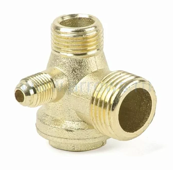 Клапан обратный UNITED PARTS для компрессора, резьба внешняя G1/8"хG3/8"хG1/2"