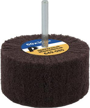 Круг лепестковый с оправкой ПРАКТИКА 60х30мм, войлочный, хвостовик 6мм, серия Профи