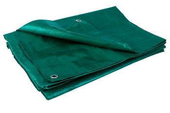 Тент Тарпаулин 90г/м2 4х5м бирюзовый  укрывной Тент Тарпаулин 90г/м2 4х5м бирюзовый  укрывной