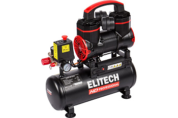 Компрессор безмасляный малошумный ELITECH ACF 200-8S Компрессор безмасляный малошумный ELITECH ACF 200-8S