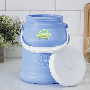 Бидон "Просперо" 3л фиолетовый