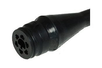 Колодка соед. зад. фонаря Газель(тент) МАЗ,КАМАЗ 6к (гермет. розетка с проводами) TM Nord YADA						