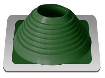 Уплотнитель дымохода кровельный  (RES №8 сил.180-330 прям.зелён.)