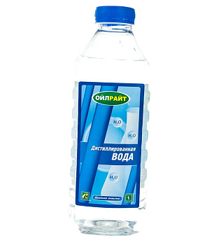 Вода дистиллированная OILRIGHT 1,5л