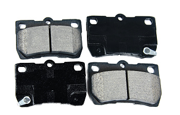 Колодки тормозные, задние D2243M