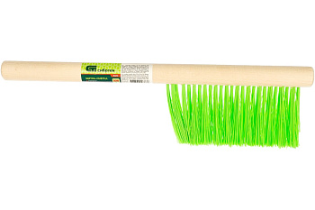 Щетка-сметка 3-рядная, 320мм деревянная ручка СИБРТЕХ