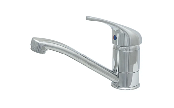 Смеситель для кухни однорук. ЦС-СМ 27/1r D35 ЭКО М42 кор. излив