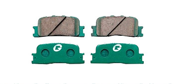 Колодки  G-brake GP-02219, зад Toyota Camry,Harrier,ACV30,MCV30,ACU1#,MCU1#,ACU2# PN1458