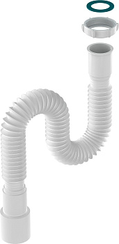 Гофротруба 1 1/2"х40/50 удл.  Aquant 