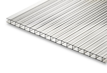 Поликарбонат 4х2100х6000 прозрачный Томато