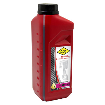 Масло DDE 2х-тактное полусинт. 1л