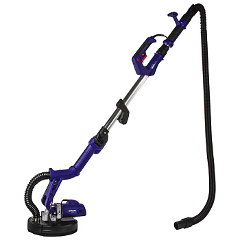 Шлифмашина для стен и потолков ПУЛЬСАР ШМБ 225-750 (750 Вт, 225мм, 700-1700 об\мин, подстветка, теле