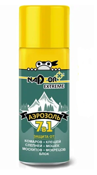 Аэрозоль Extreme 7в1 (от комаров, клещей, мошки, мокрецов, слепней, москитов, блох)