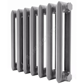 Радиатор чугунный МС-140 М2  7 секций Ду20 НТКРЗ зеленая полоса