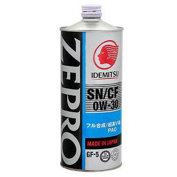 Масло моторное ID ZEPRO TOURING F-S SN/GF-5 5W30 синт. 1л