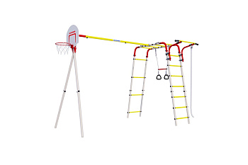 Спорт. комплекс ROMANA Акробат-2 (желтый,серый) 3 уп. кор+кор+кор Спорт. комплекс ROMANA Акробат-2 (желтый,серый) 3 уп. кор+кор+кор