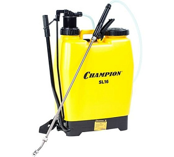 Опрыскиватель рычажный CHAMPION SL16 (0,5-2,5м бак 16л, 2,6кг)