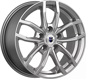 Диск литой Фрост (КС1048-02) 6.5x15 ЕТ 39 5x114.3 60.1 дарк платинум Арт.80336