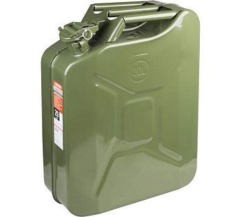 Канистра металлическая SKYWAY 20литров (вертикальная)