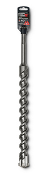 Бур по бетону SDS-max METALLICA Ultra 40 х540/400 мм, Х-напайка, 2 спирали