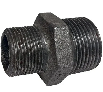 Ниппель чуг перех Ду25х15 (1"х1/2") НР Fittex PLUS