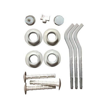 Набор для подключения алюминиевых радиаторов 1х1/2 с кронштейном А013-15