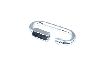 Карабин винт. 7мм (белый цинк 1шт)