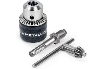 Патрон ключевой с адаптером SDS-plus METALLICA Optima 1,5-13 мм, 1/2-20UNF, в блистере