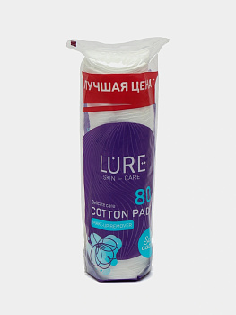 Ватные диски LURE Ватные диски 80шт