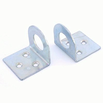 Проушина д/нав. замков 40х75 угловая цинк Кунгур к-т