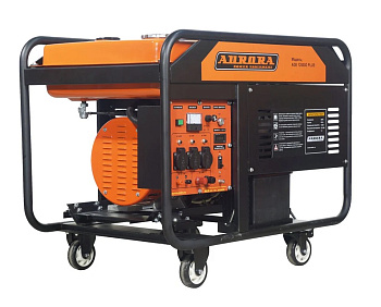 Генератор AGE 12000 D PLUS (max10.5кВт эл.ст.220В,счетчик)Aurora
