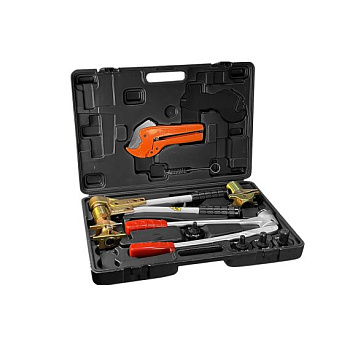 Набор механический аксиального инструмента (РУЧН запрессовщик + РУЧН расш + насадки 16-32 мм) VALFEX