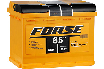 Аккумулятор FORSE 6СТ-65 (1) VL п/п