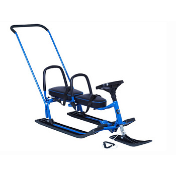 Снегокат "TWINS BABY PUSH" 505 с толкателем (рама черный) Снегокат "TWINS BABY PUSH" 505 с толкателем (рама черный)