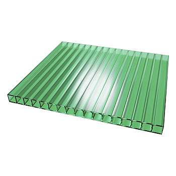 Поликарбонат 4х2100х6000 (зеленый)