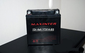 АКБ для мопеда 12V 4Ah (Maxinter) PRESIDENT