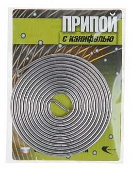 Припой ПОС 61 Т1,5А (L=1м) спираль