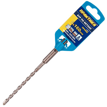 Бур ПРАКТИКА (SDS+) 6х160мм серия "Мастер" по бетону