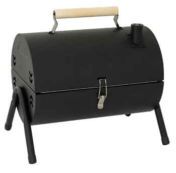 Гриль BBQ h=31/41х27 (сложено) 51х41х18см (разложено) две решетки, закрывающийся, микс