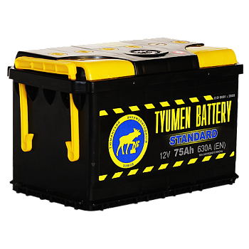 АКБ Тюмень 6СТ 75L STANDARD п/п