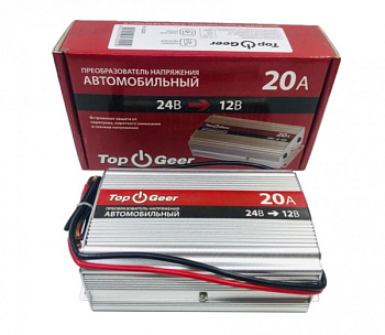 Преобразователь TOP-GEER 24В 12V 20А