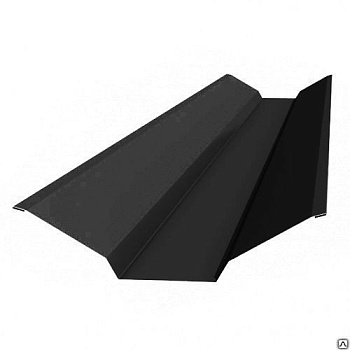 Планка ендовы верхняя 76х76х2000 (ПЭ-01-7024 Серый графит-0,45)